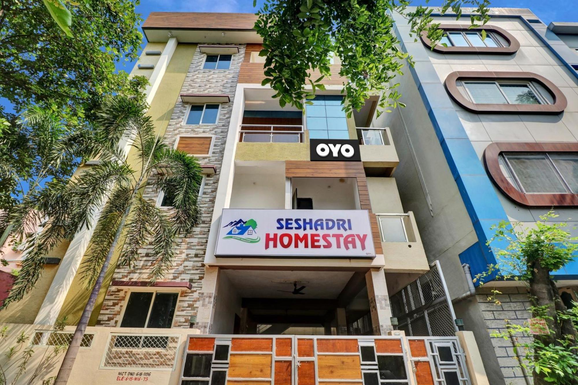 Hotel O Seshadri Homestay Tirupati Eksteriør billede